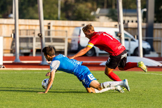 Oddevolds Rasmus Wiedesheim-Paul och Trelleborgs Tobias
