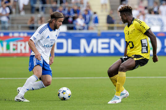 IFK Norrköpings Christoffer Nyman och Elfsborgs Terry Yegbe