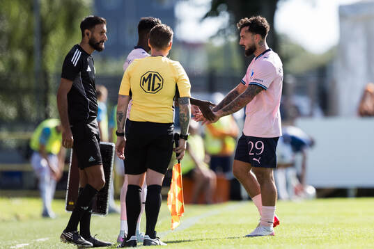 Malmö FFs Salifou Soumah och Sead Haksabanovic