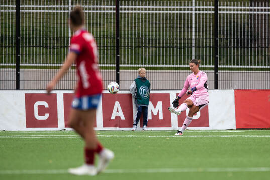 Djurgårdens målvakt Anna Aurora Koivunen