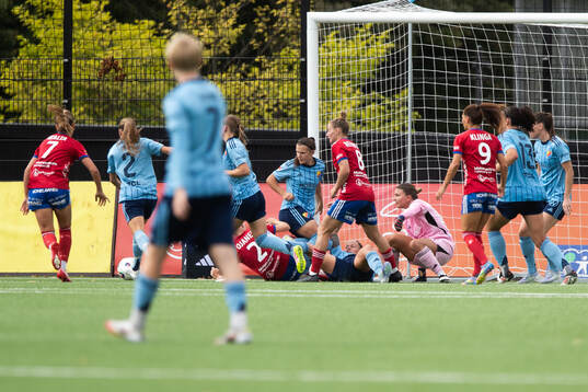 Djurgårdens målvakt Anna Aurora Koivunen