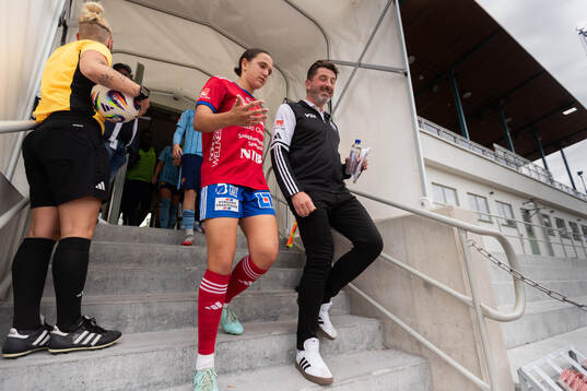 Vittsjös Daniela Galic och tränare Mladen Blagojevic