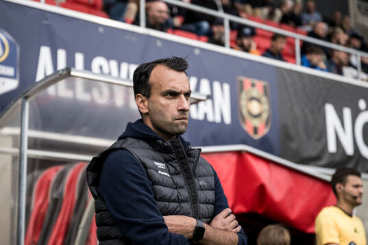 Sirius tränare Andreas Engelmark