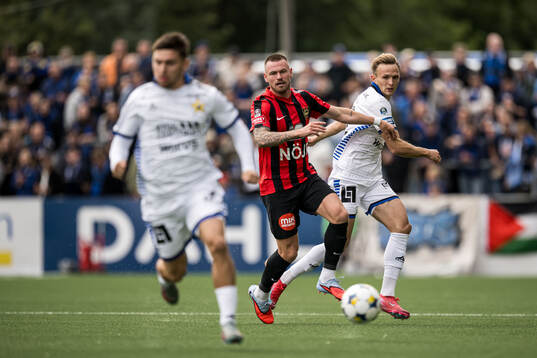Brommapojkarnas Rasmus Örqvist och Sirius Oscar Krusnell