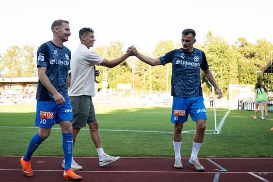 Värnamos Freddy Winsth och Ajdin Zeljkovic