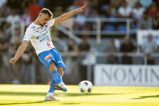 Värnamos Ajdin Zeljkovic gör 1-0