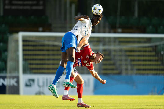 Värnamos Rufai Mohammed och Degerfors Arman Taranis