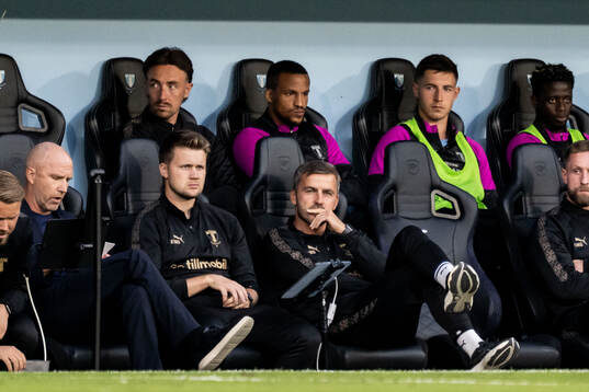 Martin Olsson, Lasse Berg Johnsen and Salifou Soumah of