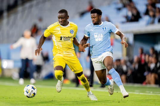 Abdoulaye Sylla of SK Sigma Olomouc and Sead Haksabanovic