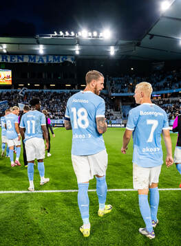 Pontus Jansson and Otto Rosengren of Malmö FF