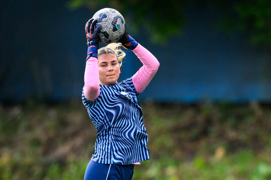 Djurgårdens målvakt Anna Aurora Koivunen