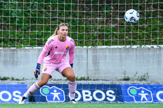 Djurgårdens målvakt Anna Aurora Koivunen