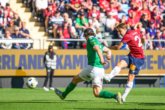Brages Lorik Konjuhi  och Örgrytes William Svensson