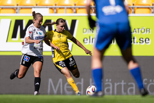 Mallbackens Jessika Pedersen Strandberg och Elfsborgs Elin