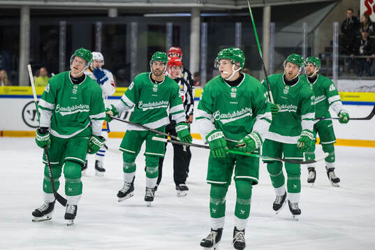 Rögles Anton Bengtsson, Mark Friedman, Isac Solberg, Linus