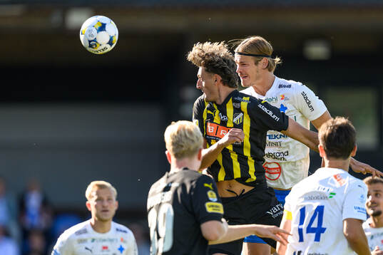 Häckens Silas Andersson och Värnamos Hugo Andersson