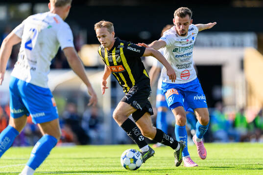 Häckens Pontus Dahbo och Värnamos Ajdin Zeljkovic