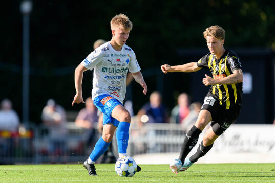 Värnamos Otso Liimatta och Häckens Samuel Leach Holm