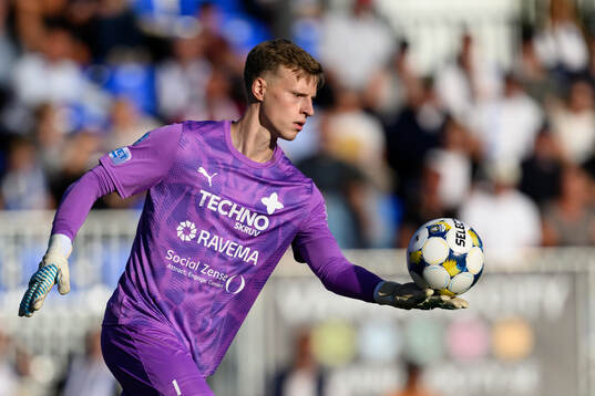 Värnamos målvakt Hugo Keto