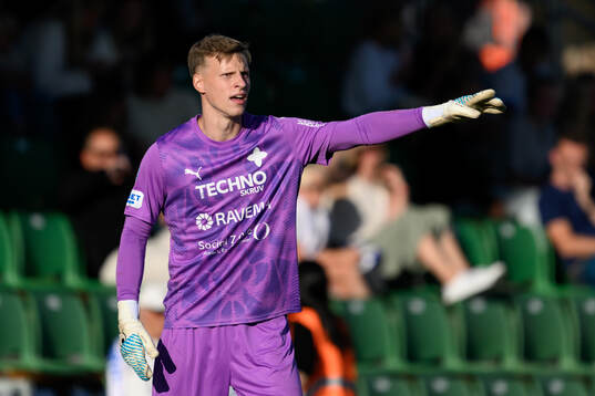 Värnamos målvakt Hugo Keto