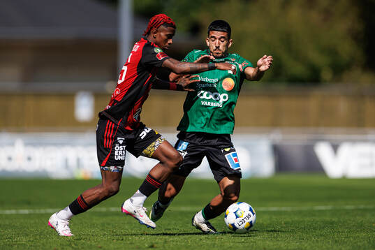 Östersunds Chovanie Shakur Amatkarijo och Varbergs Zakaria