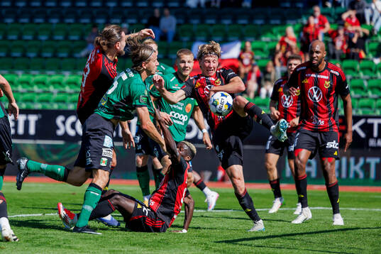 Varbergs Jesper Jonasson Westermark och Östersunds Albin