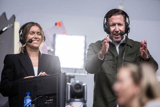 HBO Max expert Adelisa Grabus och kommentator Jonas