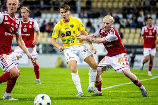 Falkenbergs Oskar Lindberg och Sandvikens IFs Pontus