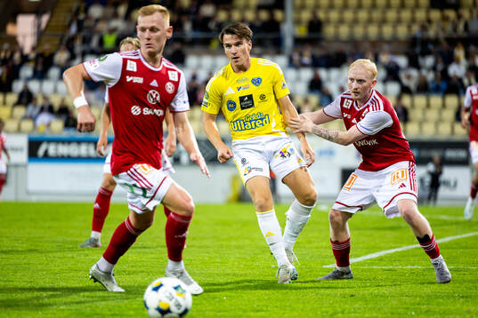 Falkenbergs Oskar Lindberg och Sandvikens IFs Pontus