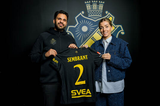 AIKs sportchef Zinar Spindari och Linda Sembrant