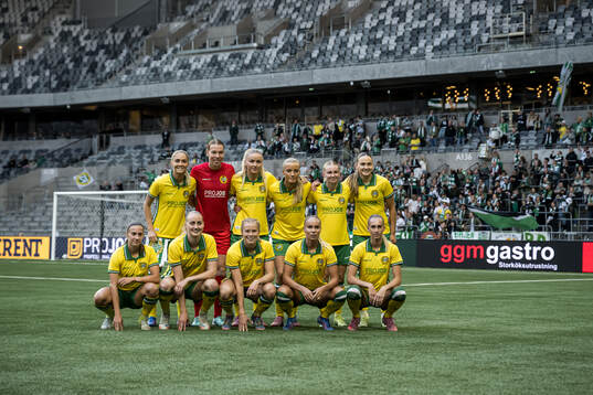 The starting eleven of Hammarby