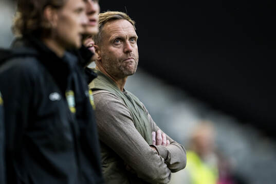 Coach Martin Sjögren of Hammarby