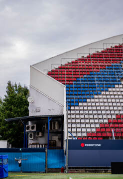 General view of Andruv Stadion