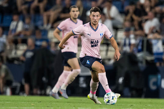 Lasse Berg Johnsen of Malmö FF