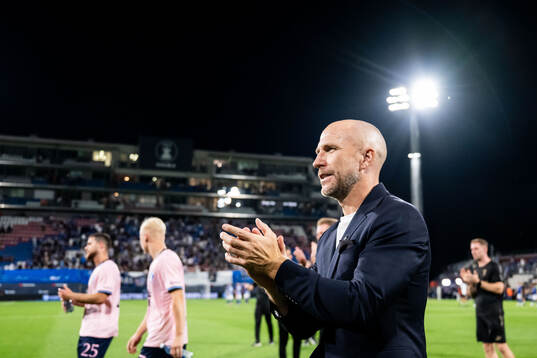 Head coach Henrik Rydström of Malmö FF