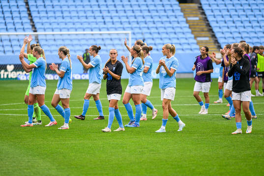 Malmö FFs spelare jublar