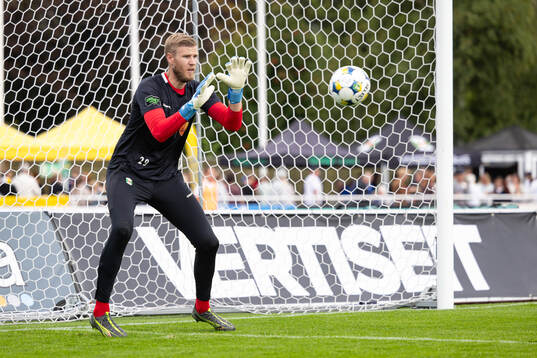 Varbergs målvakt Fredrik Andersson