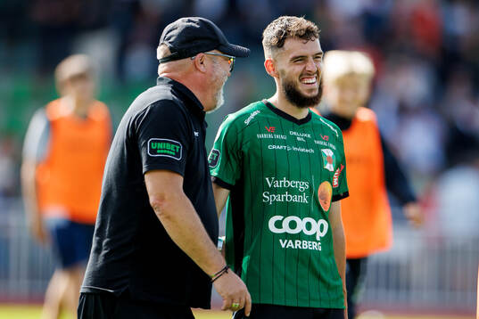 Varbergs Laorent Shabani jublar