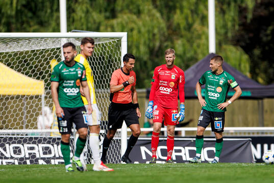 Varbergs målvakt Fredrik Andersson
