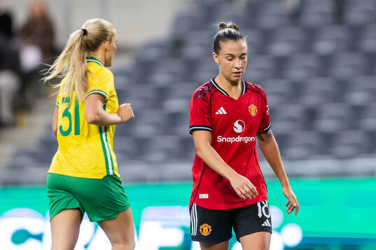 Julia Zigiotti Olme of Manchester United