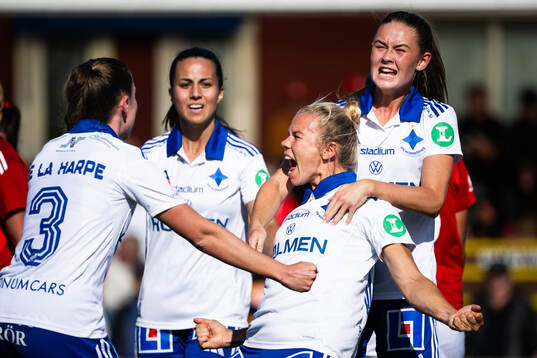 IFK Norrköpings Vesna Milivojevic, Jessica Wik och Svea
