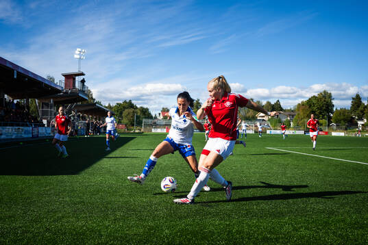 IFK Norrköpings Vesna Milivojevic och Piteås Maggy