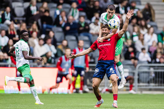 Hammarbys Pavle Vagic och Östers Alibek Aliev