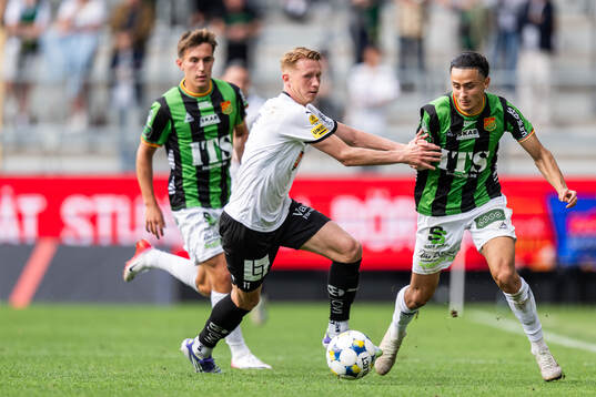 Häckens Julius Lindberg och GAIS Amin Boudri