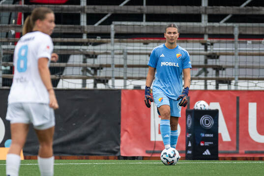 Djurgårdens målvakt Anna Aurora Koivunen