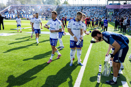 IFK Norrköpings Arnor Traustason och Amadeus Sögaard