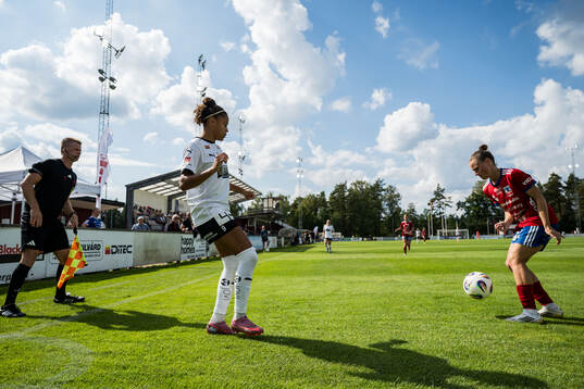 Häckens Felicia Schröder och Vittsjös Julia Tunturi