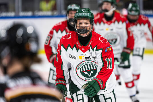 Frölundas Ella Hellman jublar