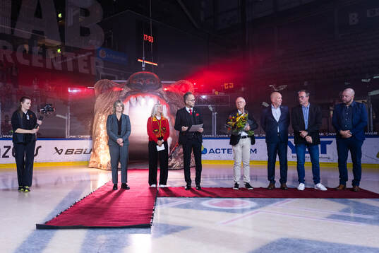 Luleås Emma Nordin, ordförande Ann-Christin Viklund, VD