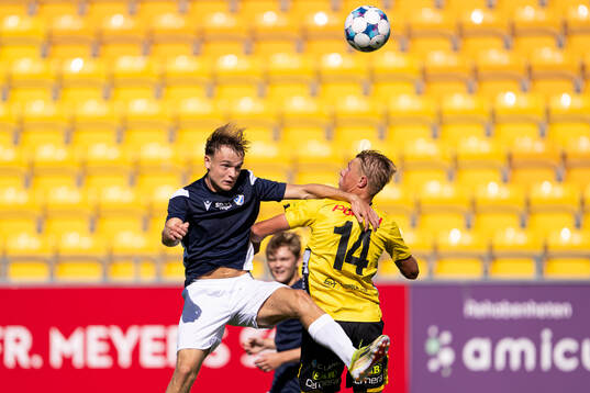 Halmstads Lennox Wyes Pejle och Elfsborgs Konrad Folkesson